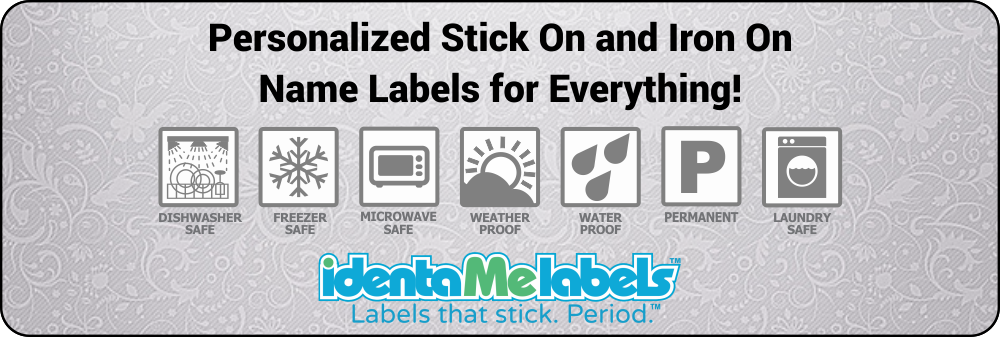 Waterproof Name Labels For Kids - Dishwasher Safe - Mabel's Labels