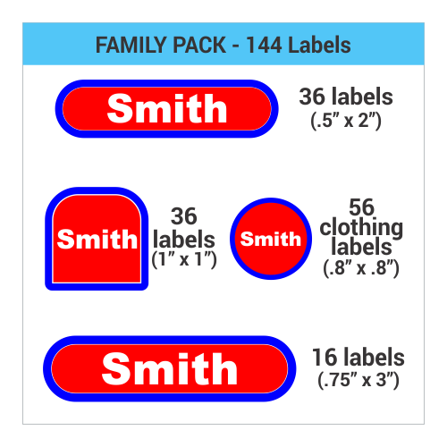 Clothing Labels, Kids Clothing Labels